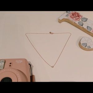 Stella and Dot Rose Gold Necklace